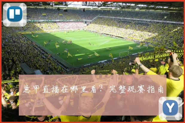 意甲直播在哪里看？完整观赛指南